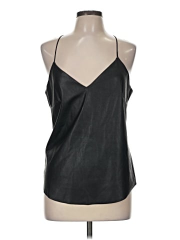 Lavender Brown Sleeveless Blouse (view 1)