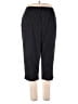 Rafaella Solid Black Casual Pants Size 20 - photo 1