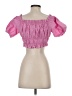 Zara Pink Short Sleeve Blouse Size XS - photo 2