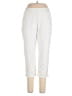 Sympli Solid Ivory Casual Pants Size 12 - photo 1
