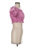 Zara Pink Short Sleeve Blouse Size XS - photo 4
