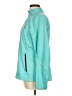The North Face 100% Polyester Teal Track Jacket Size L - photo 5