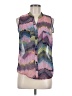 Olive and Oak 100% Polyester Purple Sleeveless Blouse Size M - photo 1