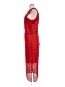 Slate & Willow 100% Polyester Red Cocktail Dress Size 8 - photo 5