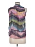 Olive and Oak 100% Polyester Purple Sleeveless Blouse Size M - photo 2