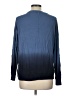 Splendid Blue Long Sleeve Top Size L - photo 2