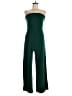 Zesica Solid Green Jumpsuit Size M - photo 1
