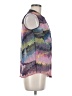 Olive and Oak 100% Polyester Purple Sleeveless Blouse Size M - photo 4