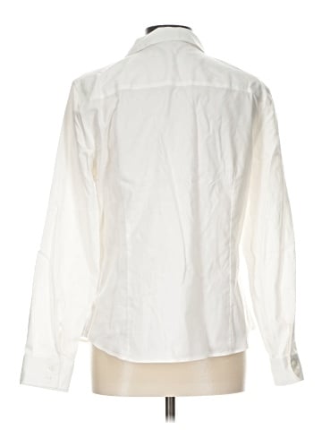 Ellen Tracy Long Sleeve Button-Down Shirt (view 2)