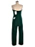 Zesica Solid Green Jumpsuit Size M - photo 2