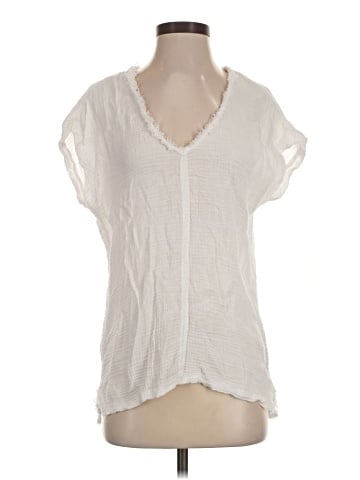 Red Haute Short Sleeve Blouse (view 1)