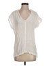 Red Haute Ivory Short Sleeve Blouse Size XS - photo 1