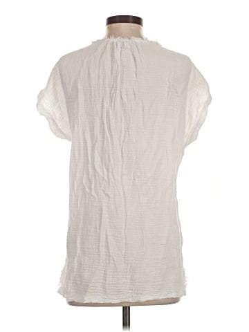 Red Haute Short Sleeve Blouse (view 2)