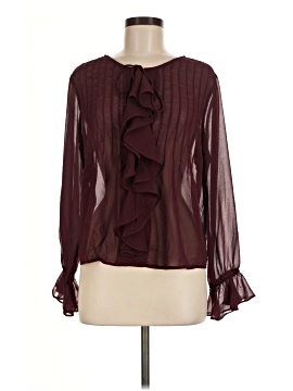 Ultra Pink Long Sleeve Blouse