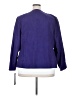 Perceptions 100% Polyester Purple Blazer Size 20 - photo 2