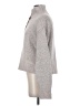 Francesca's Metallic Silver Turtleneck Sweater Size S - photo 5