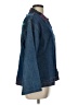 Carrie Allen 100% Cotton Hearts Blue Denim Jacket Size L - photo 4