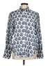J.Crew Paisley Blue Long Sleeve Button-Down Shirt Size 6 - photo 1