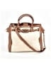 MICHAEL Michael Kors 100% Leather Ivory Leather Satchel One size - photo 1