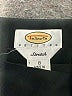 Talbots Solid Black Formal Skirt Size 8 - photo 4