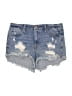 Mossimo Supply Co. Stars Blue Denim Shorts Size 8 - photo 1