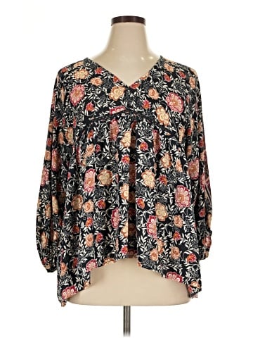 Knox Rose 3/4 Sleeve Blouse (view 1)
