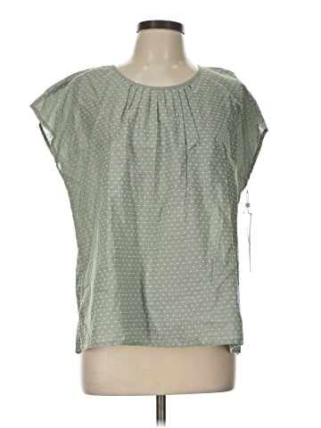 Caslon Short Sleeve Blouse (view 1)