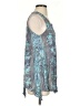 Soft Surroundings 100% Rayon Blue Sleeveless Blouse Size S - photo 4