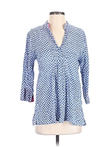 Roberta Roller Rabbit 3/4 Sleeve Button-Down Shirt (view 1)
