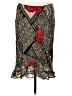 Lapis Paisley Black Formal Skirt Size M (estimated) - photo 1