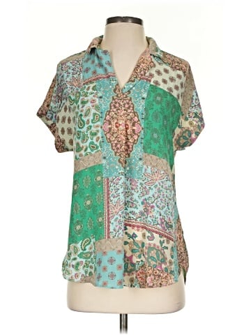 Cupcakes & Cashmere Short Sleeve Blouse (view 1)