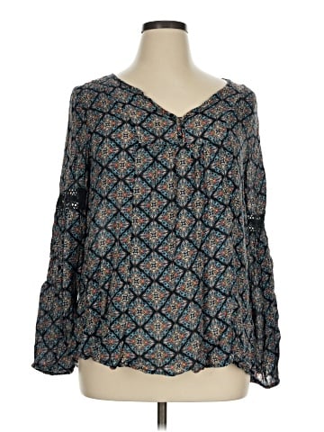 Arizona Jean Company Long Sleeve Blouse (view 1)