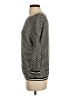 Trouve Chevron-herringbone Gray Pullover Sweater Size S - photo 5