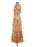 1.State Paisley Orange Casual Dress Size XS - photo 5