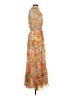 1.State Paisley Orange Casual Dress Size XS - photo 4