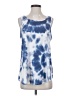 Michael Taylor 100% Cotton Blue Sleeveless Top Size S - photo 1