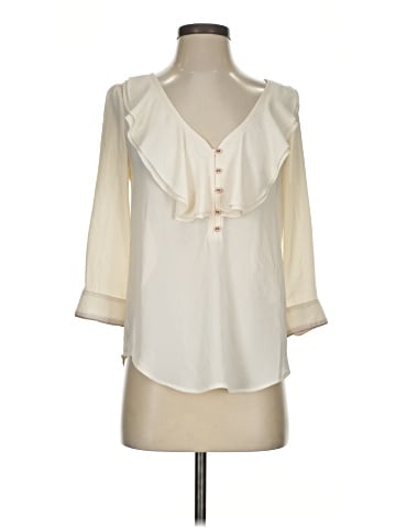 HD in Paris 3/4 Sleeve Blouse (view 1)