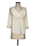 HD in Paris 100% Polyester Ivory 3/4 Sleeve Blouse Size 0 - photo 1