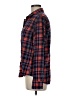 Pact Plaid Red Long Sleeve Button-Down Shirt Size M - photo 5