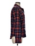 Pact Plaid Red Long Sleeve Button-Down Shirt Size M - photo 4