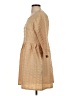 Entro 100% Polyester Tan Casual Dress Size S - photo 5