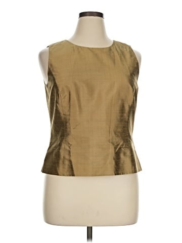 Carlisle Sleeveless Silk Top (view 1)