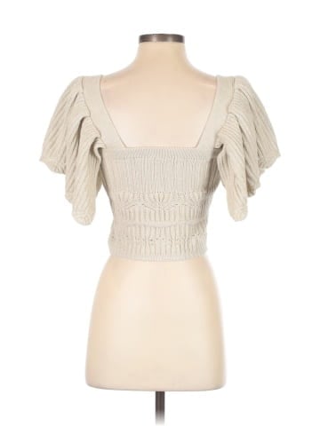 Autumn Cashmere Pullover Sweater (view 2)