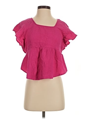 Cliche Short Sleeve Blouse (view 1)