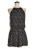 City Triangles 100% Polyester Polka Dots Black Romper Size 9 - photo 1