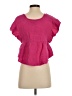 Cliche Pink Short Sleeve Blouse Size S - photo 2