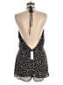 City Triangles 100% Polyester Polka Dots Black Romper Size 9 - photo 2