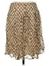 St. John Collection 100% Silk Argyle Tan Silk Skirt Size 8 - photo 1