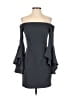 Milly Gray Cocktail Dress Size 2 - photo 1