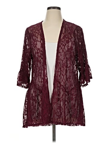 Time and Tru Cardigan (view 1)